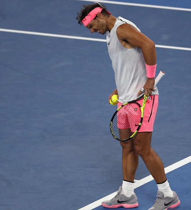 Nadal từng trải qua&nbsp;nhiều chấn thương trong sự nghiệp