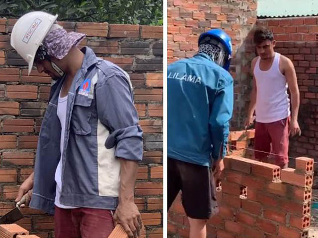 Bạn trẻ - Cuộc sống - Chồng trẻ của cô dâu 65 tuổi làm phụ hồ "đập tan" nghi vấn yêu vì tiền HOT nhất tuần