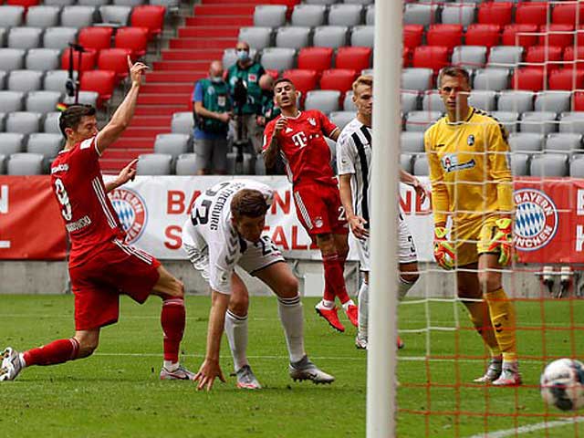 Video highlight trận Bayern Munich – Freiburg: Chủ công thăng hoa, lập kỷ lục mới - 1
