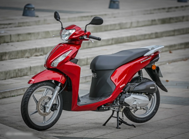 Cho Thuê Xe Honda Vision 2017 Màu Đỏ  Dịch Vụ Cho Thuê Xe Máy Khánh Thy