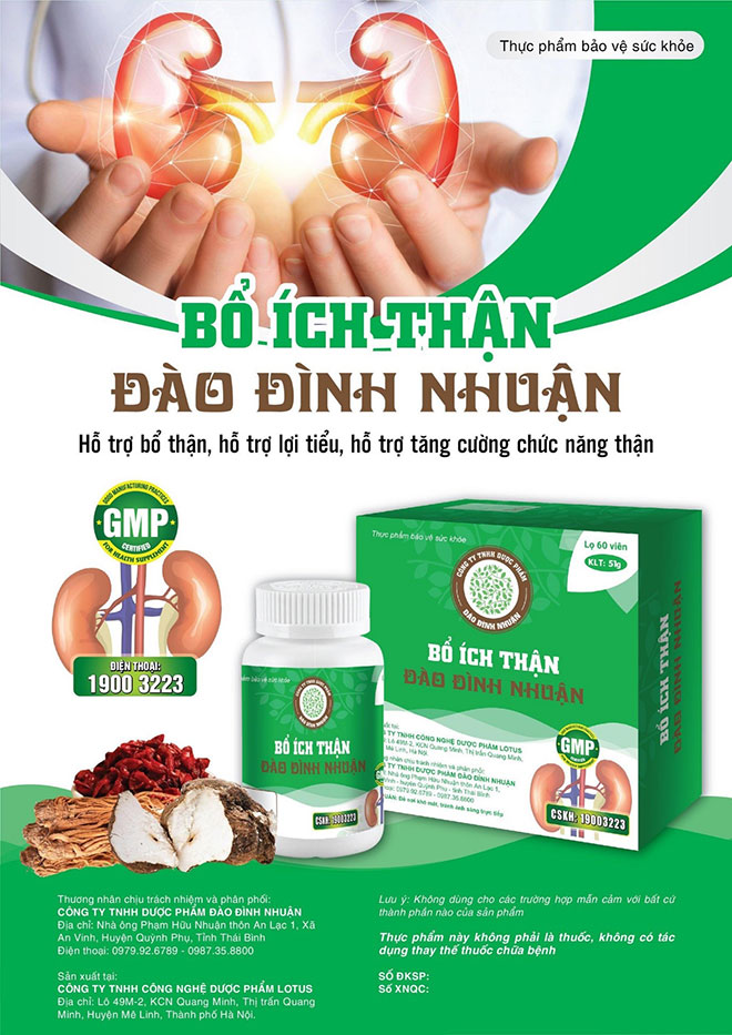Cải thiện suy thận với “Bổ ích thận Đào Đình Nhuận” như thế nào mới hữu hiệu? - 3