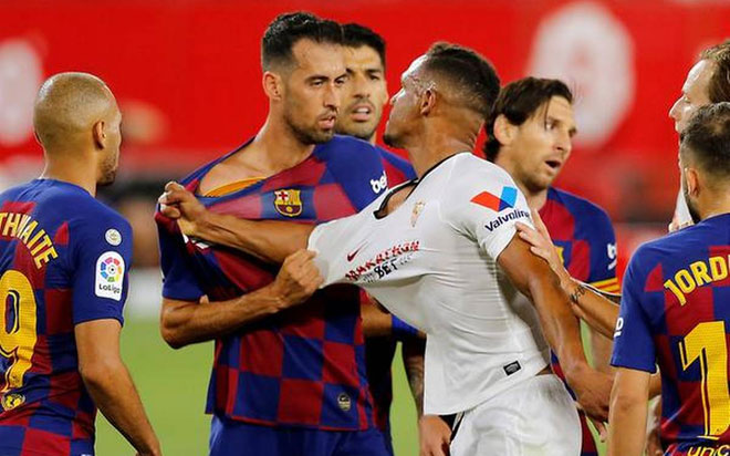 Barca đánh mất lợi thế đua vô địch La Liga mùa này khi bị Sevilla cầm chân 0-0