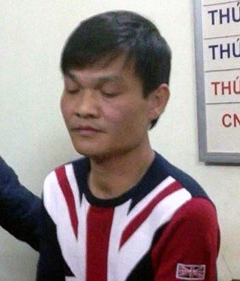 Tạ Văn Hải thời điểm bị tổ công tác 141 bắt giữ đầu năm 2014.