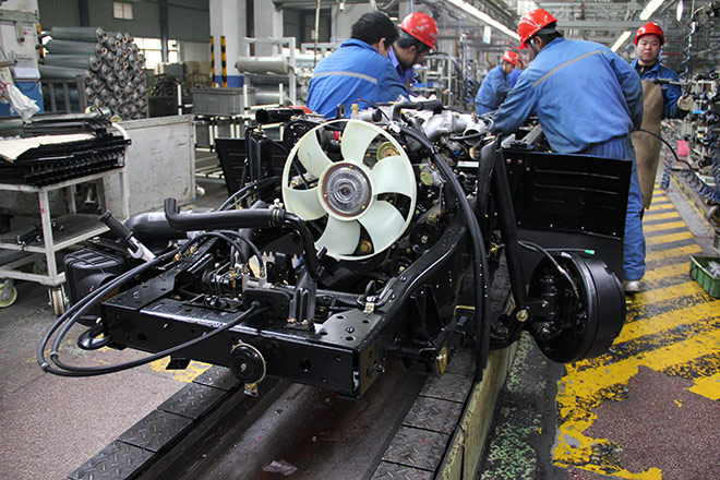 Công nghệ lắp ráp tiên tiến theo chuẩn công nghệ Isuzu Nhật Bản