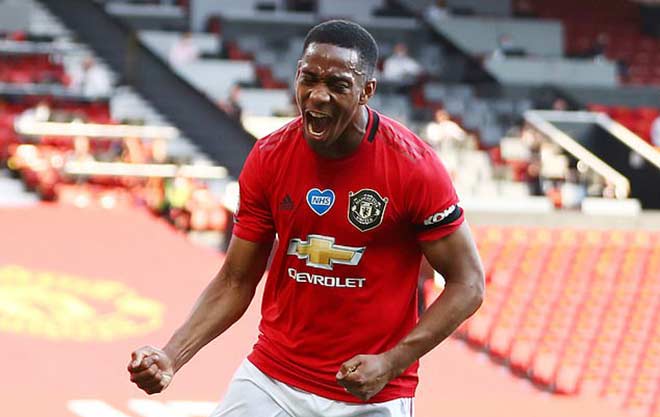 Anthony Martial đã có 19 bàn thắng trong mùa giải này, cao nhất trong sự nghiệp