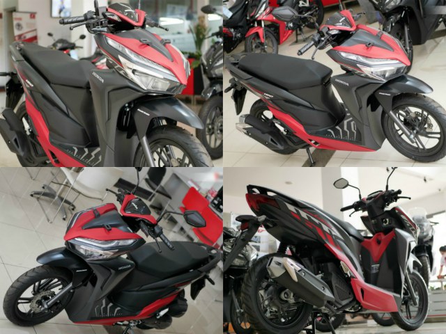 Thế giới xe - Ngắm 2020 Honda Vario 150 mới nhất, bản đen đỏ, xọc hổ vằn