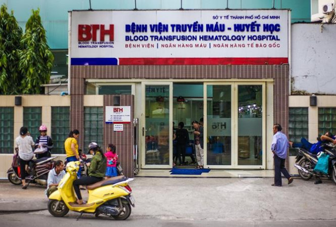 Bệnh viện Truyền máu - Huyết học TPHCM - Ảnh: VOV