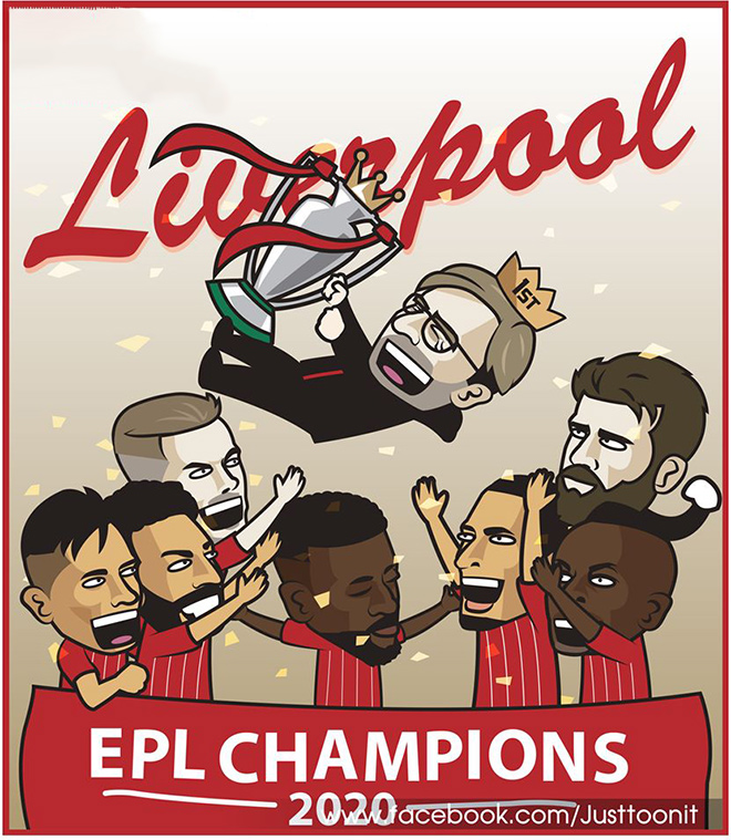 Ảnh chế: Liverpool chính thức vô địch ngoại hạng Anh khiến fan MU "cay đắng" - 2