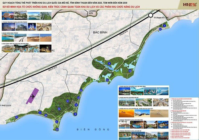 Việc quy hoạch và phát triển khu du lịch Mũi Né sẽ là “thỏi nam châm” hút khách du lịch.
