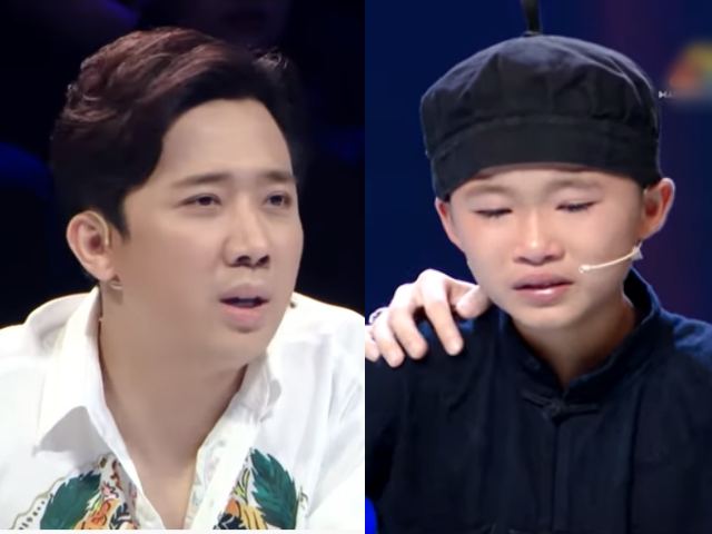 Giải trí - Trấn Thành khiến cậu bé quê Bắc Kạn bật khóc nức nở trên sân khấu vì điều này