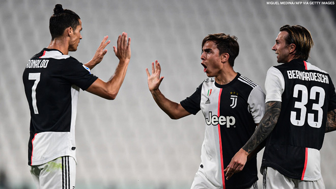 Ronaldo và Dybala đem về 2 bàn thắng đầu tiên cho Juventus