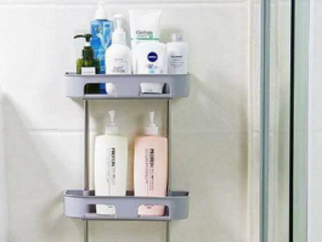 Thị trường - Tiêu dùng - Kệ, giá treo đồ nhà tắm dính tường giá siêu rẻ: Có đáng đồng tiền bỏ ra?