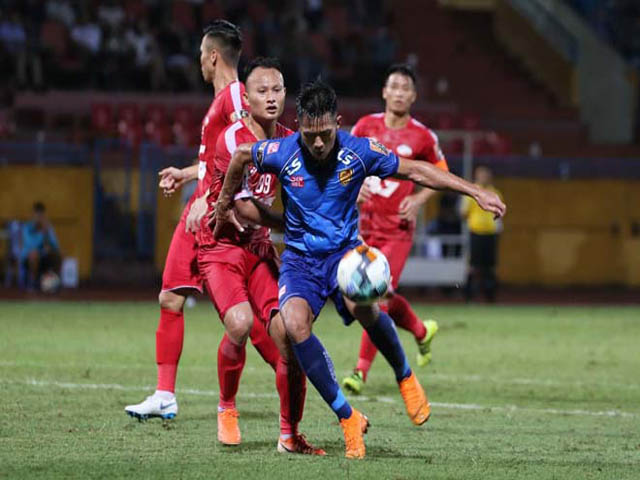 Bóng đá - Video highlight trận Quảng Nam - Viettel: Siêu phẩm Hoàng Đức, đại thắng 3 sao