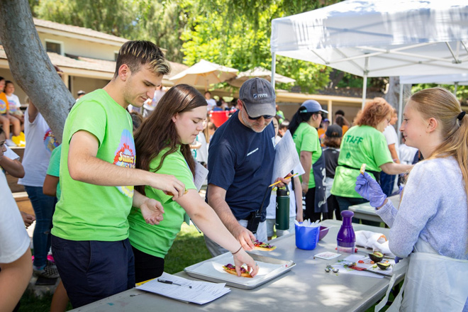 Một giờ học ngoại khóa thực hành tại Chadwick