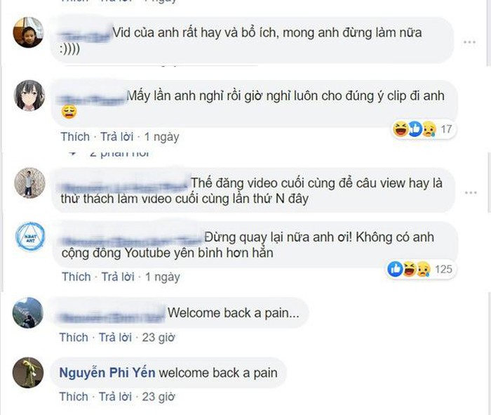 YouTuber bị "ném đá" nhiều nhất Việt Nam tung một cú lừa sau thông báo giải nghệ - 5