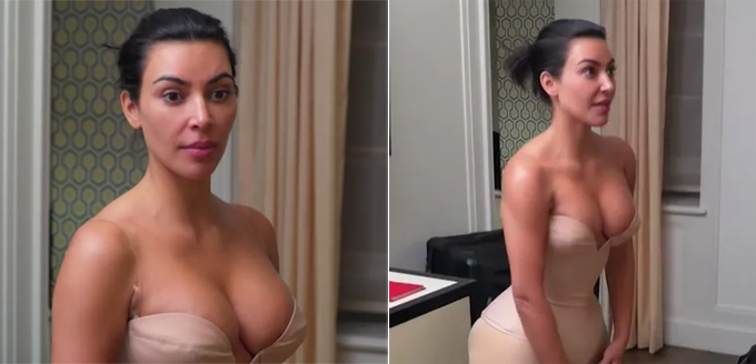 Kim Kardashian diện quần yếm kỳ quặc - 3