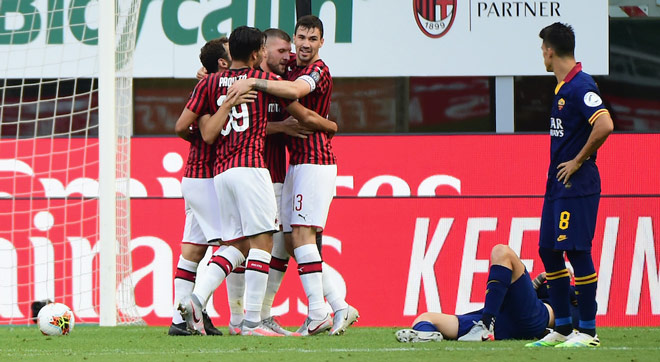 AC Milan tìm được bàn mở tỷ số khá muộn