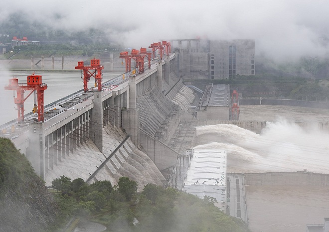 Đập thủy điện Tam Hiệp của Trung Quốc.