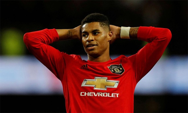 Rashford chưa có bàn thắng sau khi trở lại