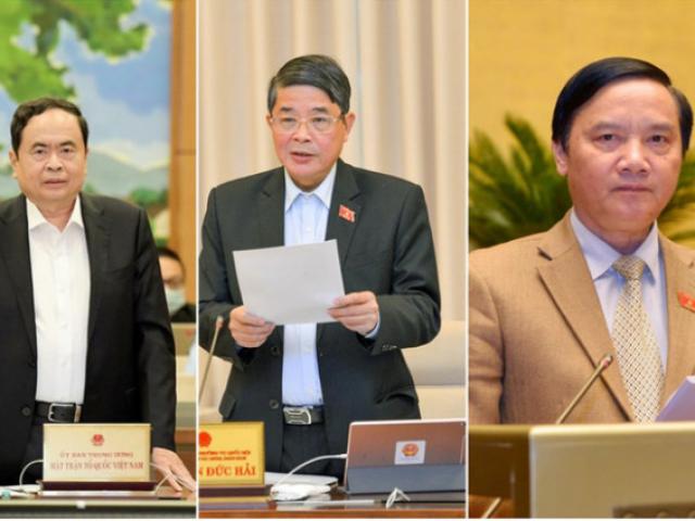 Tin tức trong ngày - Quốc hội có 3 tân Phó Chủ tịch