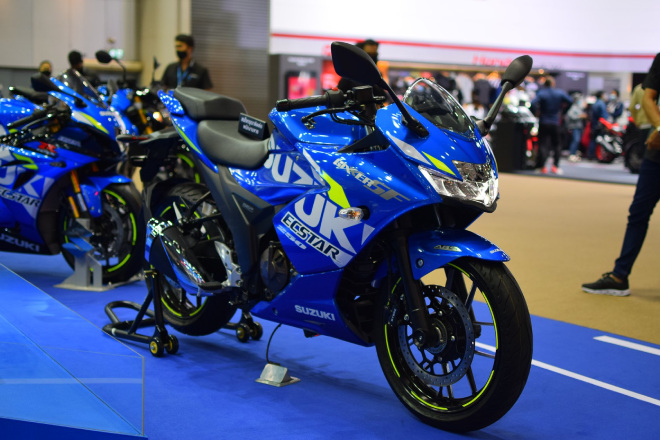 Cận cảnh xe côn 2021 Suzuki Gixxer SF 250 đẹp ngất ngây - 5