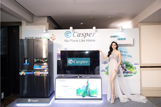 Đại sứ thương hiệu Casper Việt Nam - Đương kim Miss World Vietnam Lương Thuỳ Linh