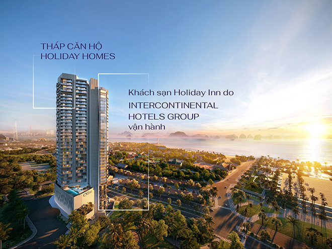 &nbsp;&nbsp;&nbsp;&nbsp;&nbsp;&nbsp;&nbsp;&nbsp;&nbsp;&nbsp;&nbsp;&nbsp;&nbsp;&nbsp;&nbsp;&nbsp;&nbsp;&nbsp;The Holiday Ha Long - tổ hợp nghỉ dưỡng quốc tế tại trung tâm du lịch Bãi Cháy.