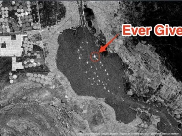 Thế giới - Ảnh vệ tinh hé lộ vị trí siêu tàu hàng sau 3 ngày được giải cứu ở kênh đào Suez