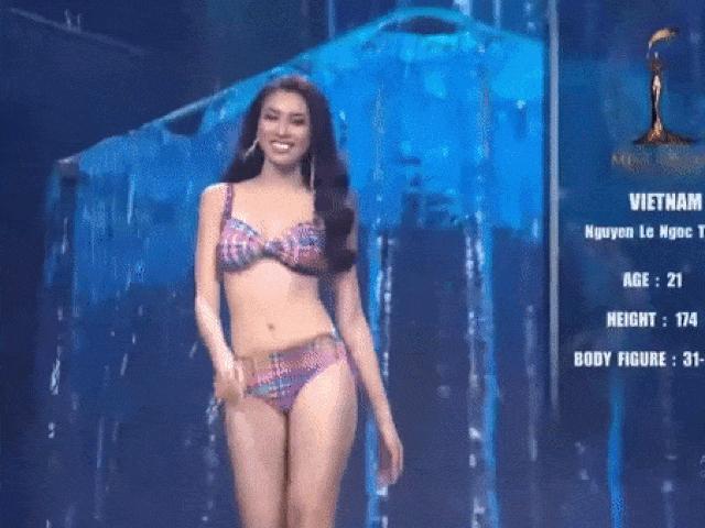 Media - Những màn trình diễn bikini nóng bỏng khiến người xem khó rời mắt của Á hậu Ngọc Thảo