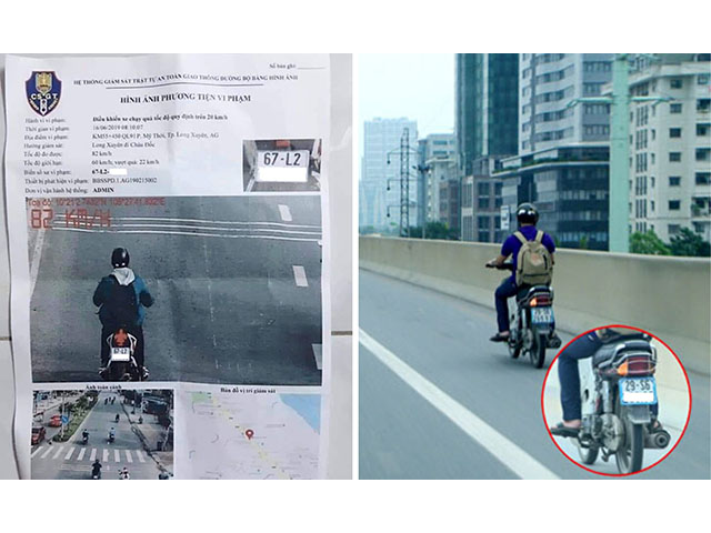 Thế giới xe - Xe máy có bị xử phạt nguội không?