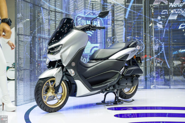 Xuất hiện tại Motor Show 2021 ở Thái Lan, Yamaha NMAX Connected tạo ấn tượng mạnh với người hâm mộ.
