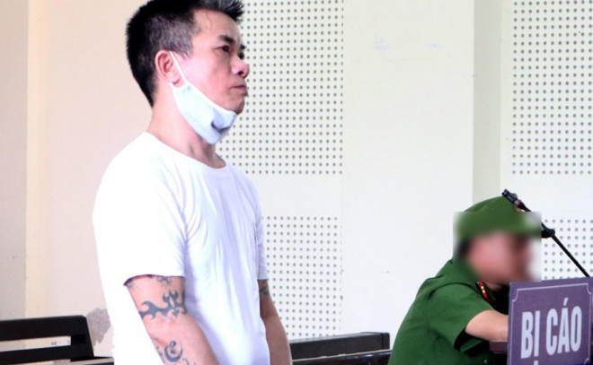 Nguyễn Khắc Trung khai nhận tại tòa.