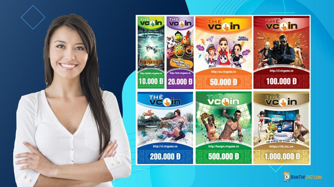 Khám phá kho thẻ game online hấp dẫn tại banthe247.com
