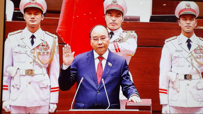 Chủ tịch nước Nguyễn Xuân Phúc tuyên thệ nhậm chức - 1