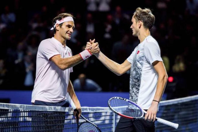 Roger Federer phải rất cảnh giác Daniil Medvedev trên con đường chinh phục chức vô địch Halle Open năm nay