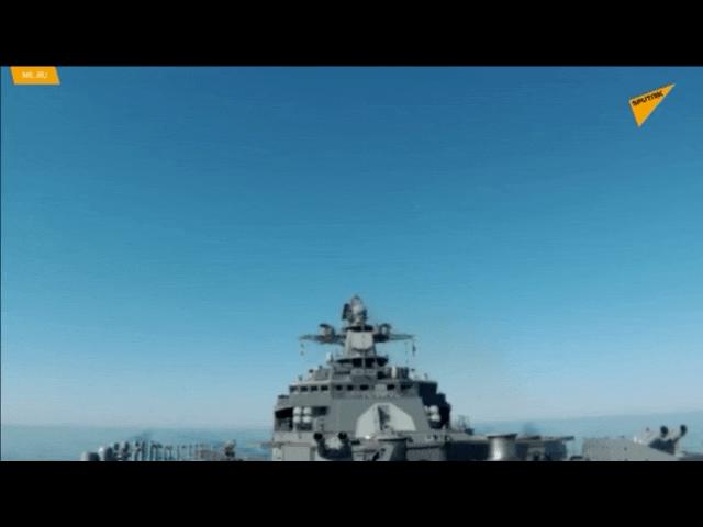 Thế giới - Nga tung video chiến hạm phóng tên lửa hành trình Kalibr ở Biển Nhật Bản