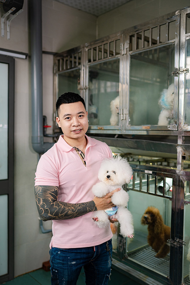 Gặp gỡ chàng trai sở hữu đàn chó Poodle khủng ở Hà Nội - 3