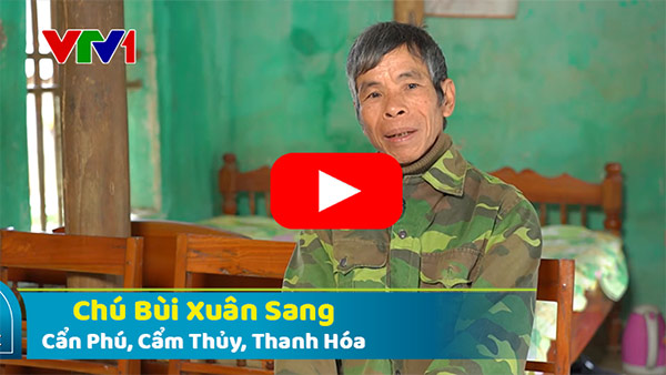 Chú Bùi Xuân Sang, SĐT 395837791, 67 tuổi, trú tại Cẩn Phú, Cẩm Thủy, Thanh Hóa
