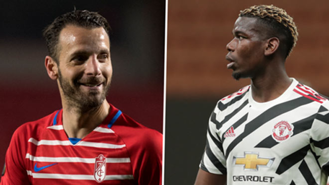MU sẽ phải rất cảnh giác chân sút kỳ cựu Roberto Soldado (trái) của đội chủ nhà Granada đêm nay