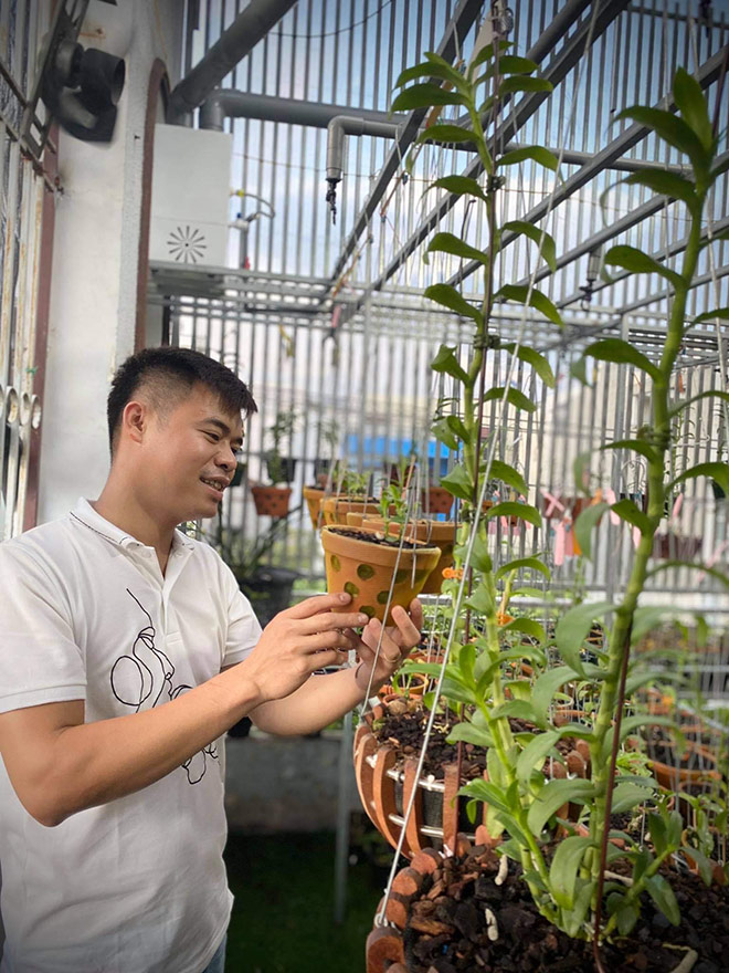 Chia sẻ về cơ duyên đến với hoa lan của ông chủ vườn lan Trung Dũng - 1