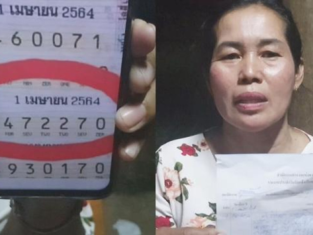 Bạn trẻ - Cuộc sống - Người mẹ ở Thái Lan trúng xổ số hơn 4 tỷ đồng, kể rằng may mắn đến từ giấc mơ của con trai