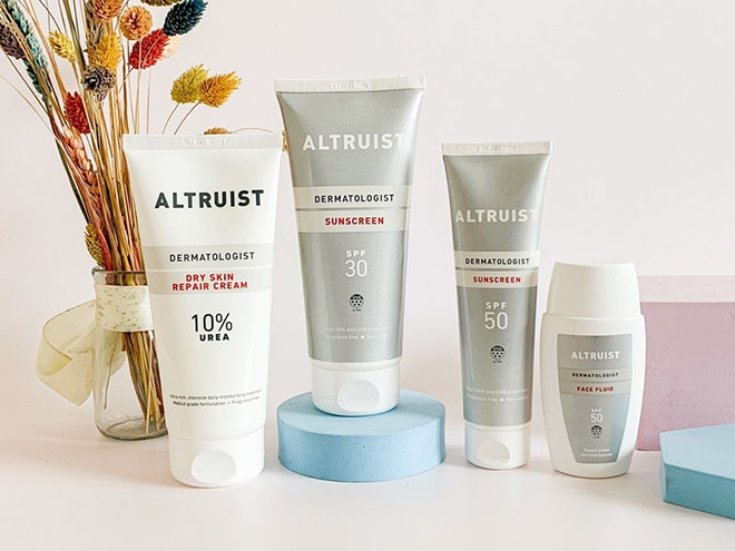 Kem chống nắng bình dân Altruist sản phẩm chống nắng tiêu chuẩn 5* Anh Quốc