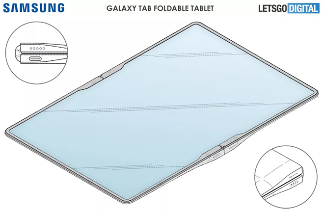 Quên Galaxy Z Fold 3 đi, Samsung sắp có máy tính bảng gập lại - 4