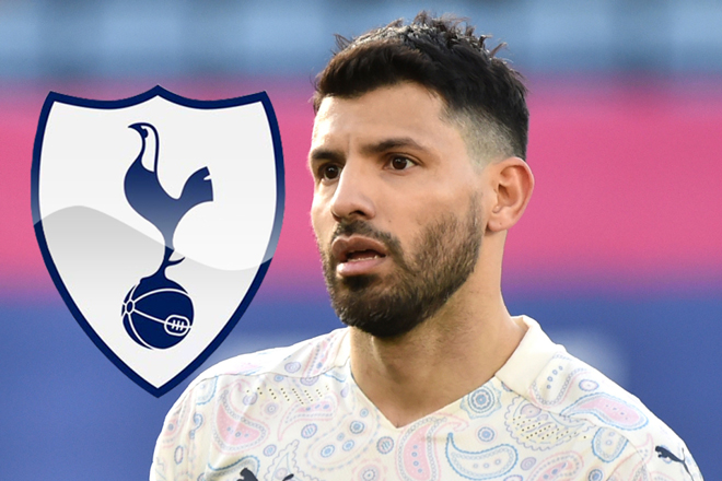 Tottenham là bến đỗ khả dĩ nhất với Aguero thời điểm này