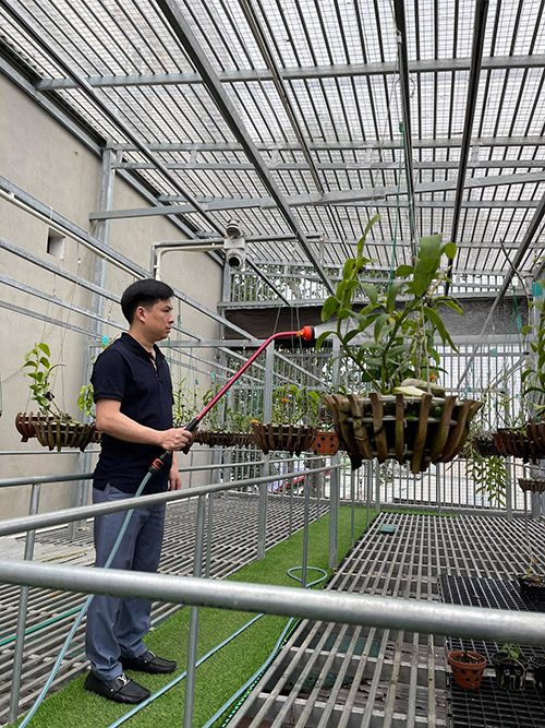 Ông chủ Ninh Nguyễn và vườn hoa lan nổi tiếng ở đất tổ Phú Thọ - 2