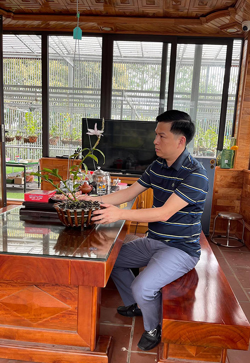 Ông chủ Ninh Nguyễn và vườn hoa lan nổi tiếng ở đất tổ Phú Thọ - 3