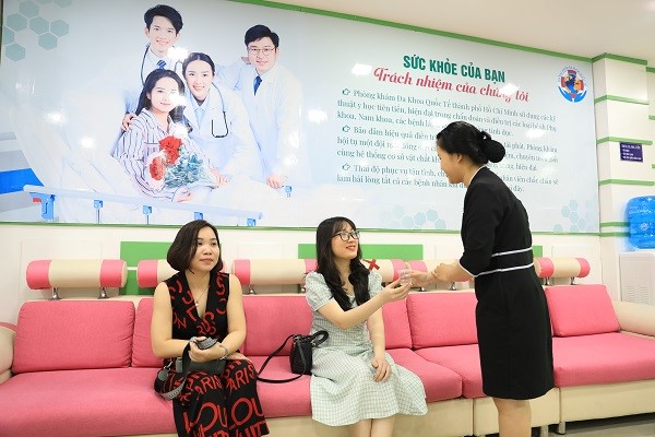 Sảnh chờ - Nơi tiếp đón bệnh nhân