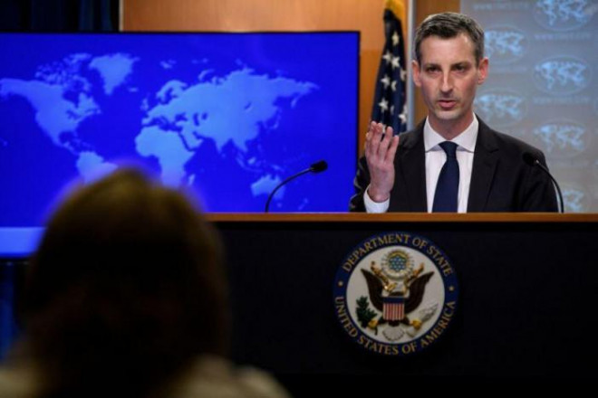 Đại diện Bộ Ngoại giao Mỹ Ned Price thông báo về ý định, xây dựng quan hệ gần gũi hơn với đảo Đài Loan giữa căng thẳng với Trung Quốc