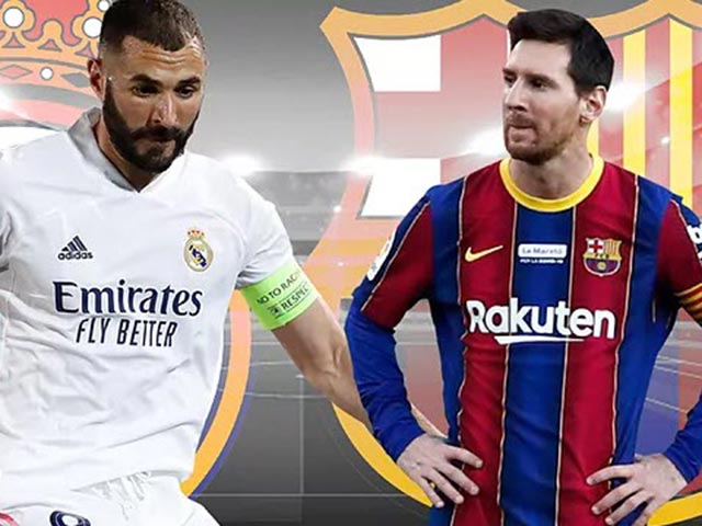 Bóng đá - Nóng rực Siêu kinh điển Real Madrid - Barca: Benzema - Messi ghi bàn phong độ giật mình