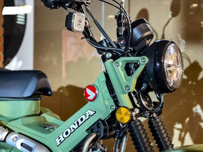 Honda CT125 màu Safari Green nhìn độc đáo - 4